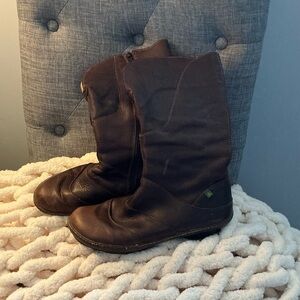 El Naturalista Women’s Brown Leather Boots